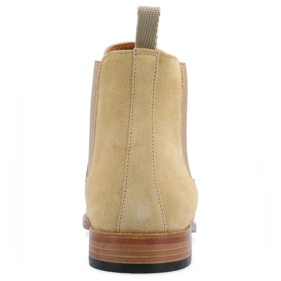 Taft Men\'s Jude Handcrafted Suede Chelsea Slip-on Boots- Tonal- Size 8.5 main image 11